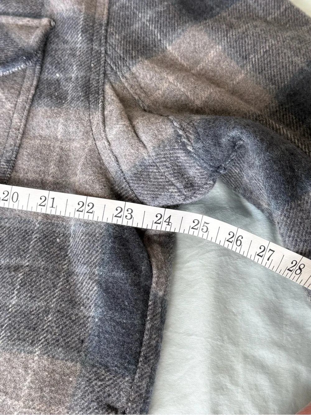 Jachs NY Mens wool blend shirt jacket